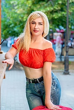 Ukrainian mail order bride Olesya from Berdyansk with blonde hair and green eye color - image 15