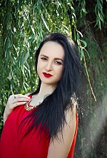 Ukrainian mail order bride Anastacia from Kiev with brunette hair and black eye color - image 2