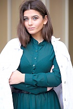 Ukrainian mail order bride Anastasiya from Odesa with light brown hair and green eye color - image 3