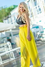Ukrainian mail order bride Lyudmila from Odessa with blonde hair and green eye color - image 2