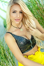 Ukrainian mail order bride Lyudmila from Odessa with blonde hair and green eye color - image 4