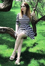 Ukrainian mail order bride Kristina from Kharkiv with light brown hair and green eye color - image 6