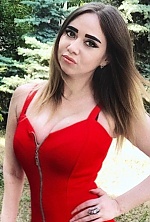 Ukrainian mail order bride Kristina from Kharkiv with light brown hair and green eye color - image 2