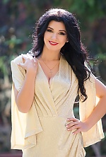 Ukrainian mail order bride Valentina from Odesa with black hair and brown eye color - image 3
