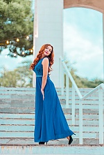 Ukrainian mail order bride Irina from Odessa with red hair and blue eye color - image 3