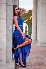 Ukrainian mail order bride Irina from Odessa with red hair and blue eye color - image 2