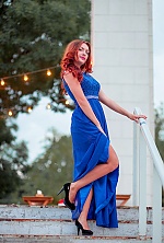 Ukrainian mail order bride Irina from Odessa with red hair and blue eye color - image 4