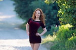 Ukrainian mail order bride Elena from Kharkov with red hair and green eye color - image 3