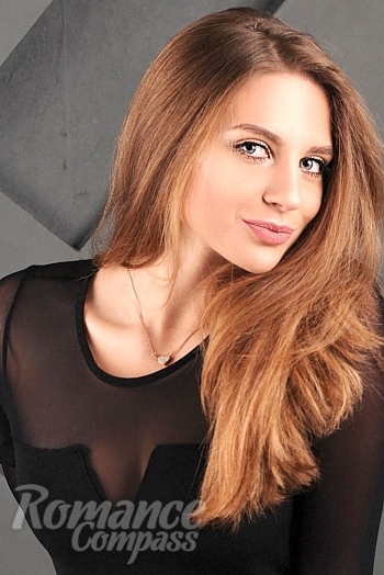 Ukrainian mail order bride Elena from Odessa with light brown hair and black eye color - image 1