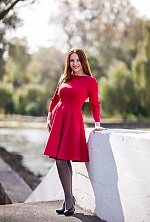 Ukrainian mail order bride Olga from Kyiv with light brown hair and blue eye color - image 2
