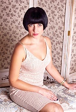 Ukrainian mail order bride Irina from Kiev with black hair and green eye color - image 6