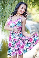Ukrainian mail order bride Elena from Odessa with black hair and green eye color - image 7