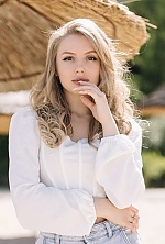 Ukrainian mail order bride Valeria from Toronto with blonde hair and grey eye color - image 11