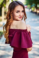 Ukrainian mail order bride Victoria from Odessa with light brown hair and green eye color - image 2