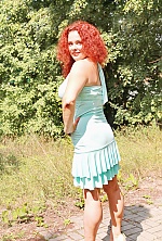 Ukrainian mail order bride Elena from Marseille with red hair and grey eye color - image 9