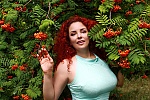 Ukrainian mail order bride Elena from Marseille with red hair and grey eye color - image 6