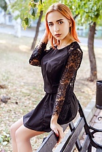 Ukrainian mail order bride Anastasia from Kiev with auburn hair and green eye color - image 7