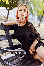 Ukrainian mail order bride Anastasia from Kiev with auburn hair and green eye color - image 6