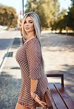 Ukrainian mail order bride Margarita from Summy with blonde hair and green eye color - image 9