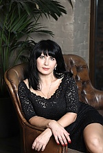 Ukrainian mail order bride Elena from Kyiv with black hair and blue eye color - image 2
