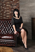 Ukrainian mail order bride Elena from Kyiv with black hair and blue eye color - image 3