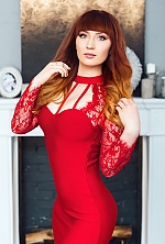 Ukrainian mail order bride Daria from Kiev with auburn hair and green eye color - image 11