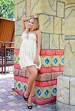 Ukrainian mail order bride Anastasia from Kharkov with blonde hair and blue eye color - image 5