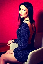 Ukrainian mail order bride Lana from Kharkiv with black hair and blue eye color - image 7