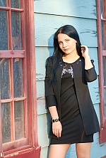 Ukrainian mail order bride Diana from Kharkiv with black hair and hazel eye color - image 9