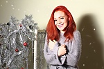 Ukrainian mail order bride Anastasia from Kiev with red hair and brown eye color - image 7