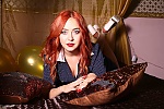 Ukrainian mail order bride Lilya from Kiev with red hair and green eye color - image 3