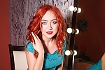 Ukrainian mail order bride Lilya from Kiev with red hair and green eye color - image 8