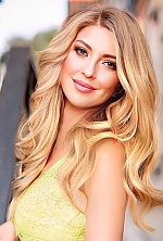 Ukrainian mail order bride Maria from Dnipro with blonde hair and green eye color - image 2