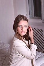 Ukrainian mail order bride Angelina from Kamianske with light brown hair and green eye color - image 9