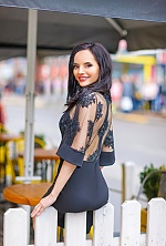 Ukrainian mail order bride Natalia from Dnipro with black hair and brown eye color - image 4