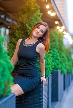 Ukrainian mail order bride Elena from Dnipro with red hair and green eye color - image 4