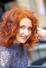 Ukrainian mail order bride Valery from Dnipro with red hair and green eye color - image 3