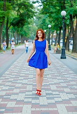Ukrainian mail order bride Valery from Dnipro with red hair and green eye color - image 6