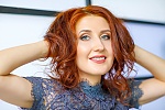 Ukrainian mail order bride Valery from Dnipro with red hair and green eye color - image 4