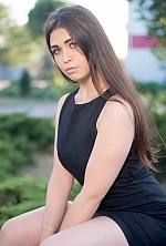 Ukrainian mail order bride Julia from Mariupol with black hair and hazel eye color - image 9