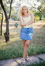 Ukrainian mail order bride Anna from Dnipro with blonde hair and blue eye color - image 6
