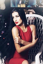 Ukrainian mail order bride Karina from Kiev with black hair and green eye color - image 11