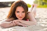 Ukrainian mail order bride Elizaveta from Dnipro with brunette hair and green eye color - image 3