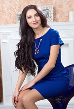 Ukrainian mail order bride Tatiana from Odesa with black hair and brown eye color - image 2
