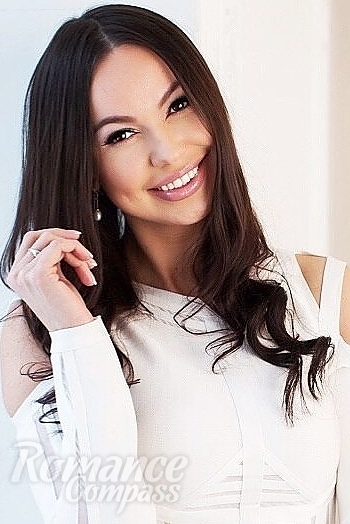 Ukrainian mail order bride Olesya from Saint Petersburg with light brown hair and brown eye color - image 1