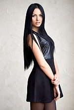 Ukrainian mail order bride Alesya from Kharkiv with black hair and green eye color - image 21