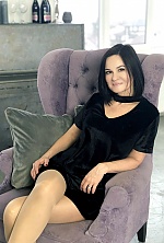 Ukrainian mail order bride Lesia from Nikolaev with brunette hair and brown eye color - image 9