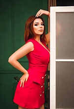 Ukrainian mail order bride Olesya from Kiev with red hair and grey eye color - image 8