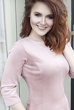 Ukrainian mail order bride Olga from Kiev with red hair and grey eye color - image 2