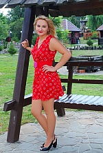 Ukrainian mail order bride Galina from Sumy with blonde hair and hazel eye color - image 3